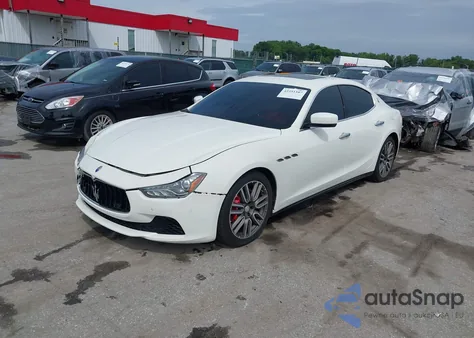 2015 Maserati Ghibli S Q4 from USA, damaged, VIN ZAM57RTA2F1150930
